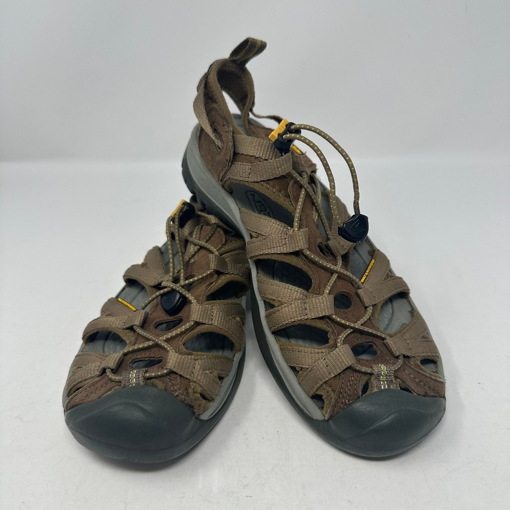 Keen Sandals Women 9 Brown Whisper Waterproof Hiking Sport Outdoor 1012229